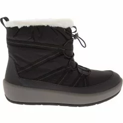 Clarks Step North Frost Winter Boots - Womens Black