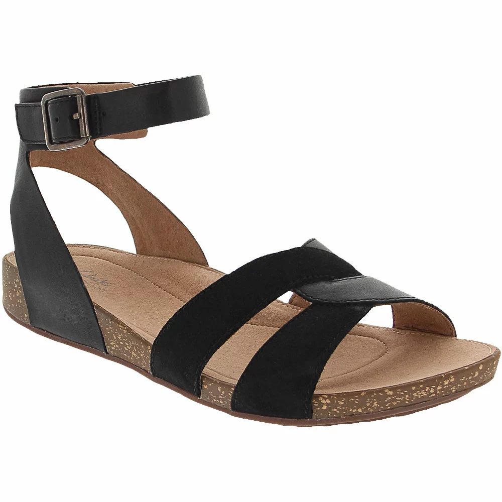 Unstructured By Clarks Un Perri Loop Sandals - Womens Black 2 Unstructured By Clarks Un Perri Loop Sandals - Womens Black - Image 2