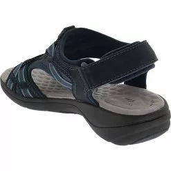 Unstructured By Clarks Saylie Loop Water Sandals - Womens Navy -Rogan‘s Shoes shop CX 26150576 NVY3