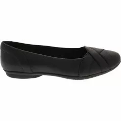 Clarks Gracelin Mia Slip On Casual Shoes - Womens Black