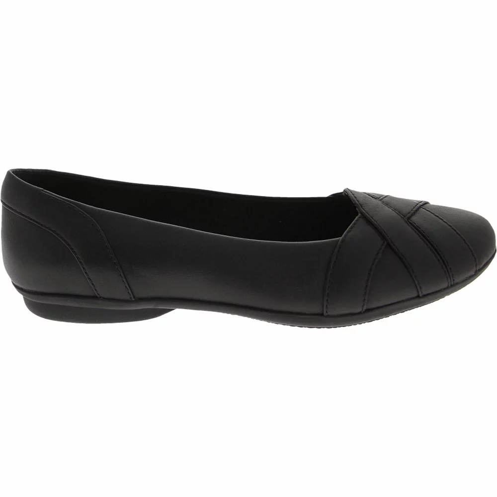 Clarks Gracelin Mia Slip On Casual Shoes - Womens Black 1 Clarks Gracelin Mia Slip On Casual Shoes - Womens Black