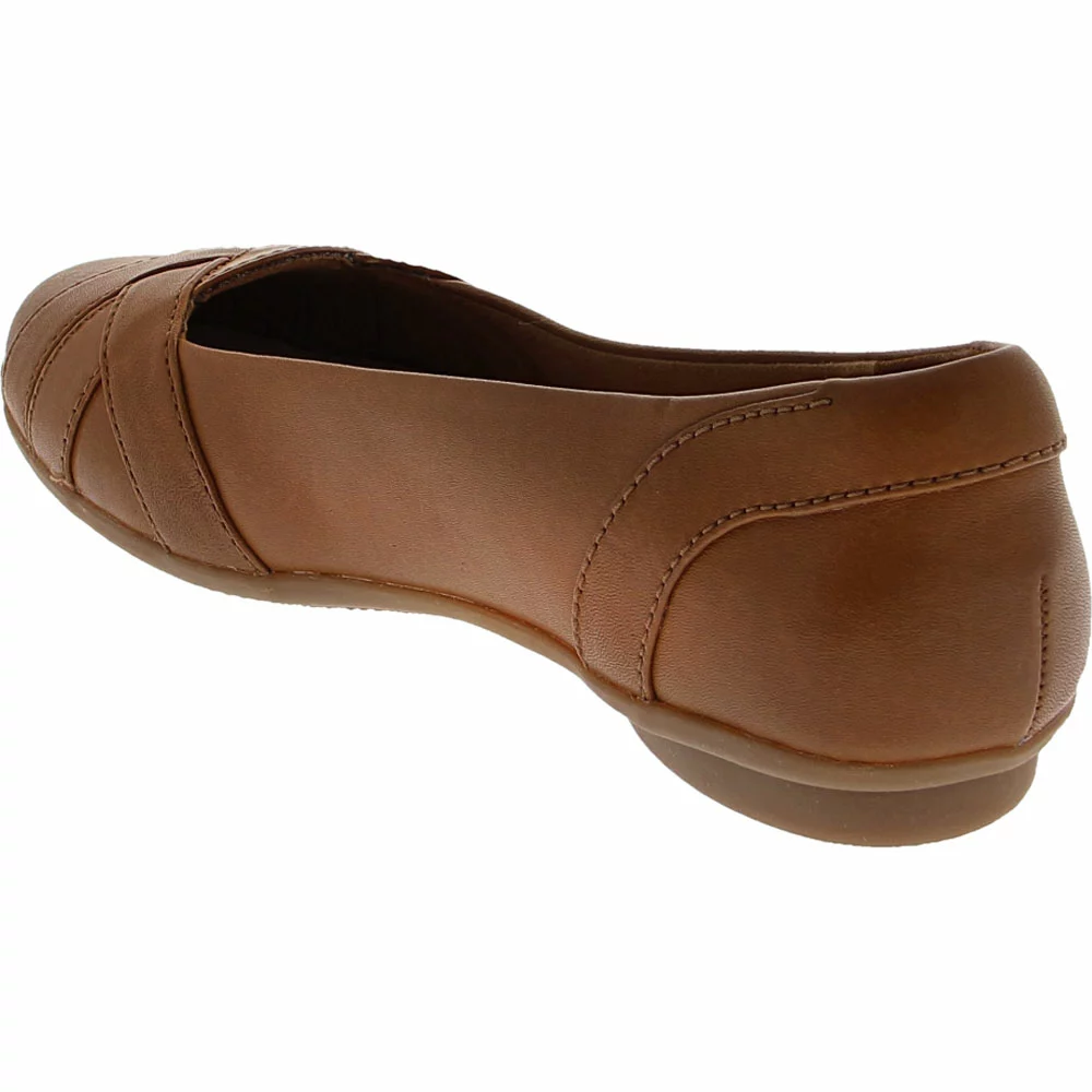Clarks Gracelin Mia Slip On Casual Shoes - Womens Tan 3 Clarks Gracelin Mia Slip On Casual Shoes - Womens Tan - Image 3