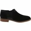 Clarks Camzin Mix Slip On Casual Shoes - Womens Black
