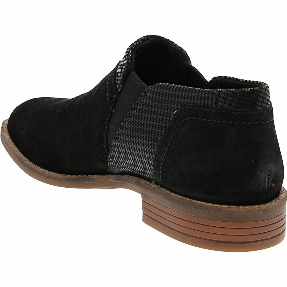 Clarks Camzin Mix Slip On Casual Shoes - Womens Black 3 Clarks Camzin Mix Slip On Casual Shoes - Womens Black - Image 3