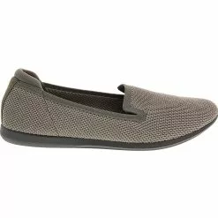 Clarks Carly Dream Slip On Casual Shoes - Womens Dusty Olive