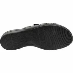 Clarks Merliah Karli Sandals - Womens Black -Rogan‘s Shoes shop CX 26158226 BLK4