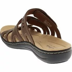 Clarks Laurieann Dee Sandals - Womens Mahogany -Rogan‘s Shoes shop CX 26159311 BRN3