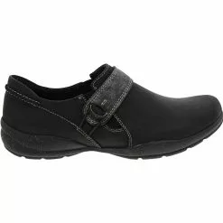 Clarks Roseville Dot Womens Slip On Casual Shoe Black