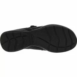 Clarks Roseville Dot Womens Slip On Casual Shoe Black -Rogan‘s Shoes shop CX 26162040 BLK4