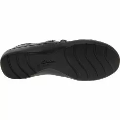 Clarks Cora Braid Slip On Casual Shoes - Womens Black 7 Clarks Cora Braid Slip On Casual Shoes - Womens Black -Rogan‘s Shoes shop CX 26162128 BLK4