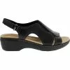 Clarks Merliah Style Sandals - Womens Black