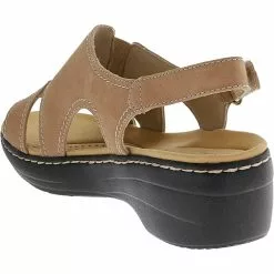 Clarks Merliah Style Sandals - Womens Sand -Rogan‘s Shoes shop CX 26165343 SAN3