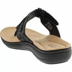 Clarks Laurieann Rae Sandals - Womens Black 6 Clarks Laurieann Rae Sandals - Womens Black -Rogan‘s Shoes shop CX 26165391 BLK3