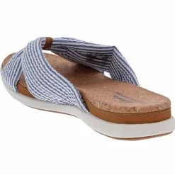 Clarks Eliza Shore Sandals - Womens Blue 6 Clarks Eliza Shore Sandals - Womens Blue -Rogan‘s Shoes shop CX 26165395 BLU3