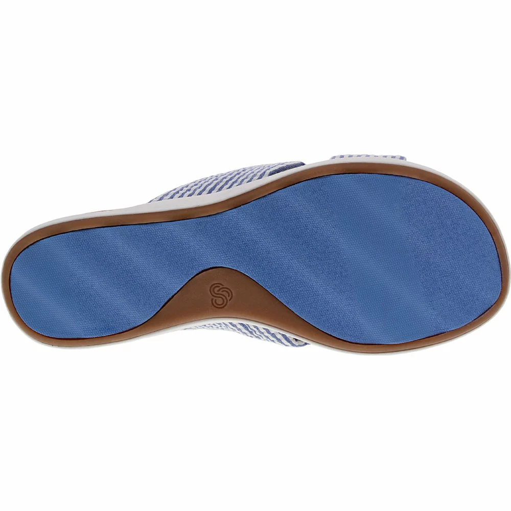 Clarks Eliza Shore Sandals - Womens Blue 4 Clarks Eliza Shore Sandals - Womens Blue - Image 4