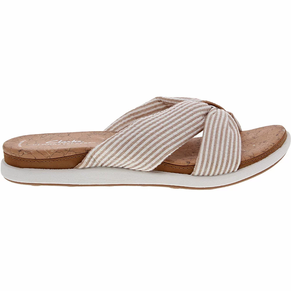 Clarks Eliza Shore Sandals - Womens Natural 1 Clarks Eliza Shore Sandals - Womens Natural