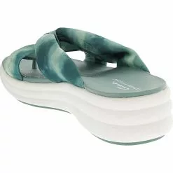 Clarks Drift Ave Sandals - Womens Teal -Rogan‘s Shoes shop CX 26166487 TEL3