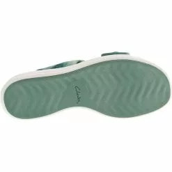 Clarks Drift Ave Sandals - Womens Teal -Rogan‘s Shoes shop CX 26166487 TEL4