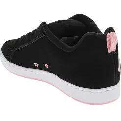 DC Shoes Court Graffik Skate Shoes - Womens Black Pink Black 6 DC Shoes Court Graffik Skate Shoes - Womens Black Pink Black -Rogan‘s Shoes shop DC 300678 KPK3