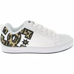 DC Shoes Court Graffik Skate Shoes - Womens Leopard