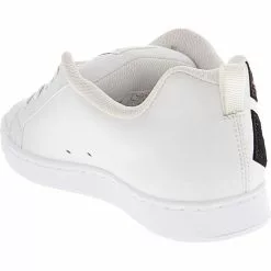 DC Shoes Court Graffik Skate Shoes - Womens White Black Pink 6 DC Shoes Court Graffik Skate Shoes - Womens White Black Pink -Rogan‘s Shoes shop DC 300678 TBP3