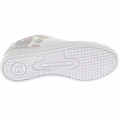 DC Shoes Court Graffik Skate Shoes - Womens White Rainbow 7 DC Shoes Court Graffik Skate Shoes - Womens White Rainbow -Rogan‘s Shoes shop DC 300678 TRW4