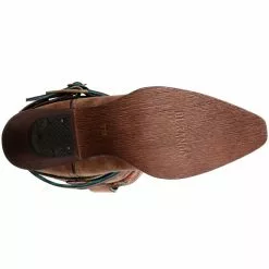 Durango Boots Durango Crush Accessorized Womens Western Boots Brown -Rogan‘s Shoes shop DG DCRD145 BRN4