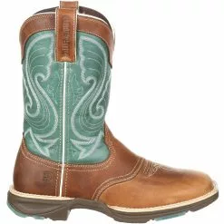Durango Boots Durango Ultralite Western Boots Shoes - Womens Tan Emerald
