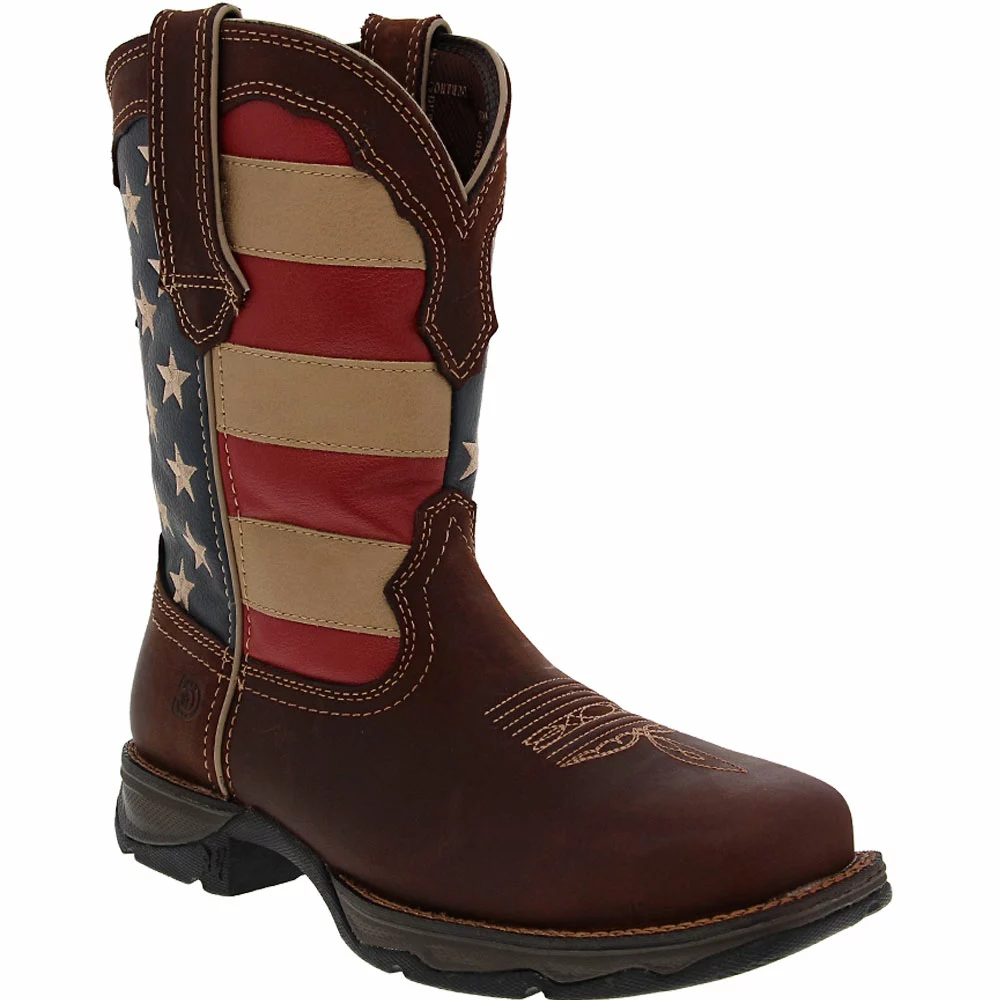 Durango Boots Durango DRD0234 Lady Rebel Safety Toe Womens Work Boots Brown 2 Durango Boots Durango DRD0234 Lady Rebel Safety Toe Womens Work Boots Brown - Image 2