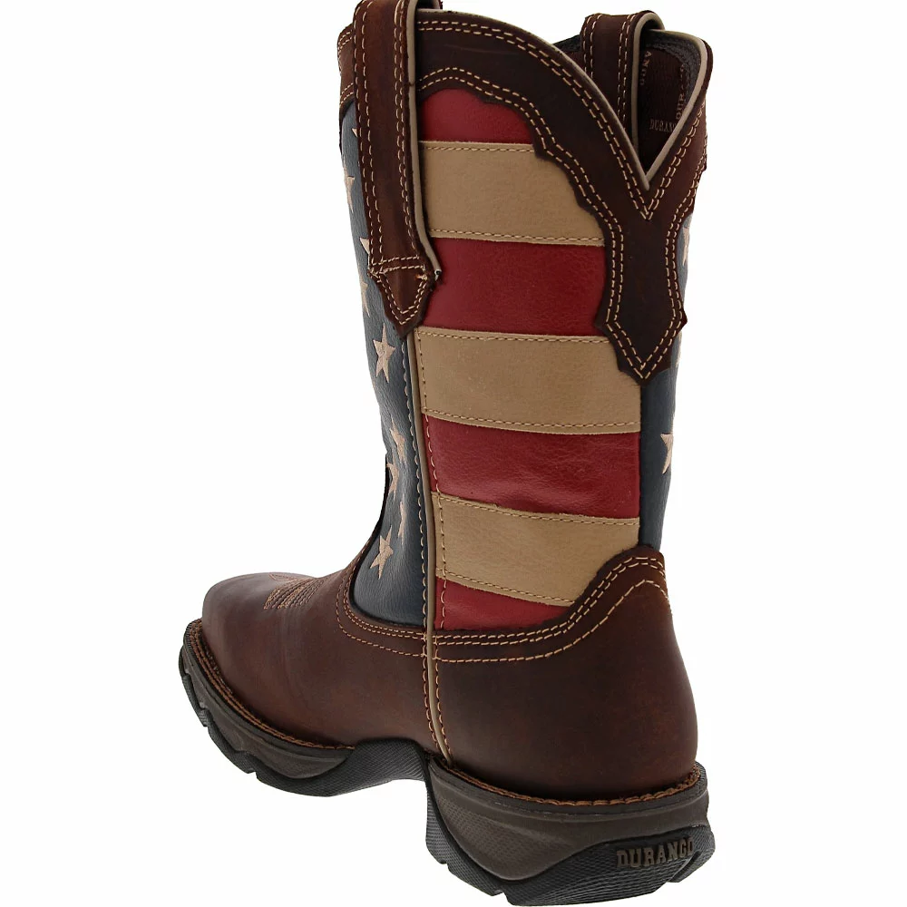 Durango Boots Durango DRD0234 Lady Rebel Safety Toe Womens Work Boots Brown 3 Durango Boots Durango DRD0234 Lady Rebel Safety Toe Womens Work Boots Brown - Image 3