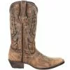 Durango Boots Durango Dream Catcher Womens Western Boots Distressed Brown Tan