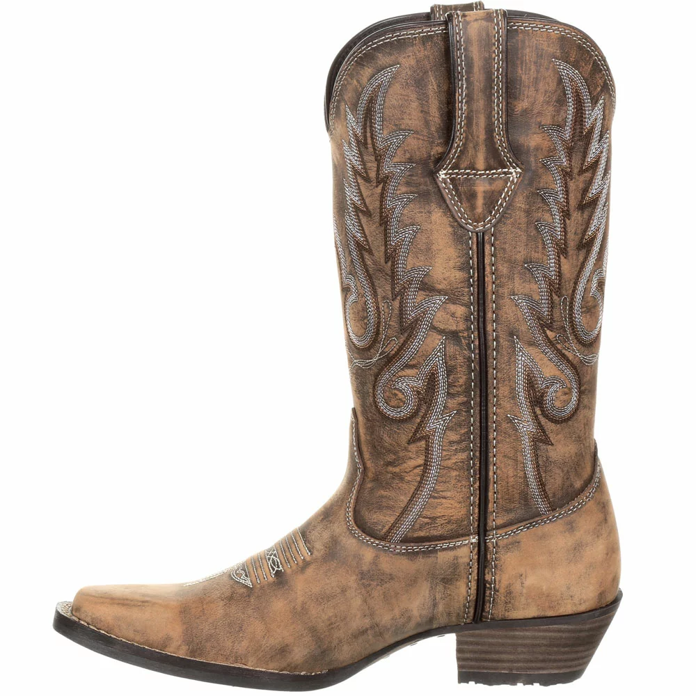 Durango Boots Durango Dream Catcher Womens Western Boots Distressed Brown Tan 3 Durango Boots Durango Dream Catcher Womens Western Boots Distressed Brown Tan - Image 3