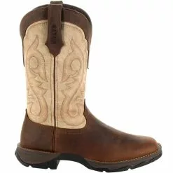 Durango Boots Durango Lady Rebel Taupe Womens Western Boots Bark Brown Taupe