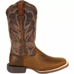 Durango Boots Durango Lady Rebel Pro Cognac Ventilated Womens Western Boots Distressed Cognac