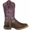 Durango Boots Durango Lady Rebel Pro Ventilated Plum Womens Western Boots Brown