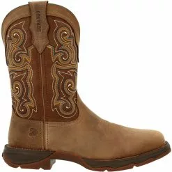 Durango Boots Durango Lady Rebel Dusty Brown Womens Composite Toe Work Boots Dusty Brown