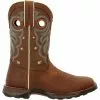 Durango Boots Durango Maverick Waterproof 10" Womens Non-Safety Toe Work Boots Rugged Tan