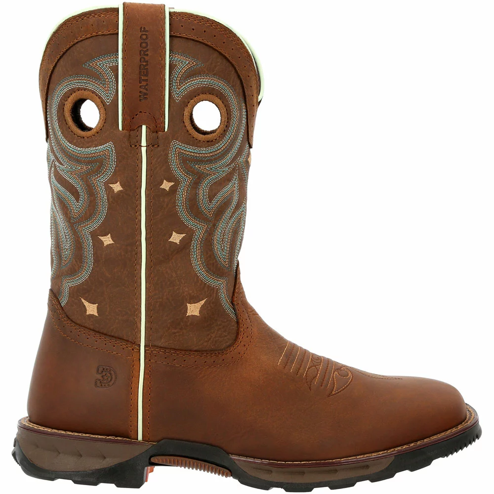Durango Boots Durango Maverick Waterproof 10" Womens Non-Safety Toe Work Boots Rugged Tan 1 Durango Boots Durango Maverick Waterproof 10" Womens Non-Safety Toe Work Boots Rugged Tan