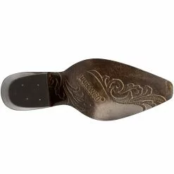 Durango Boots Durango Crush Roasted Pecan Bootie Womens Western Boots Roasted Pecan -Rogan‘s Shoes shop DG DRD0430 BRN4