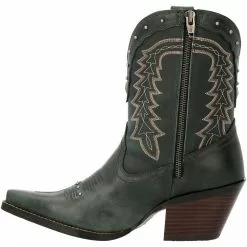 Durango Boots Durango Crush Vintage Teal Bootie Womens Western Boots Vintage Teal -Rogan‘s Shoes shop DG DRD0431 DTL3