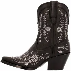 Durango Boots Durango Crush Sterling Wildflower DRD0441 Womens Western Boots Black Floral -Rogan‘s Shoes shop DG DRD0441 XFL3