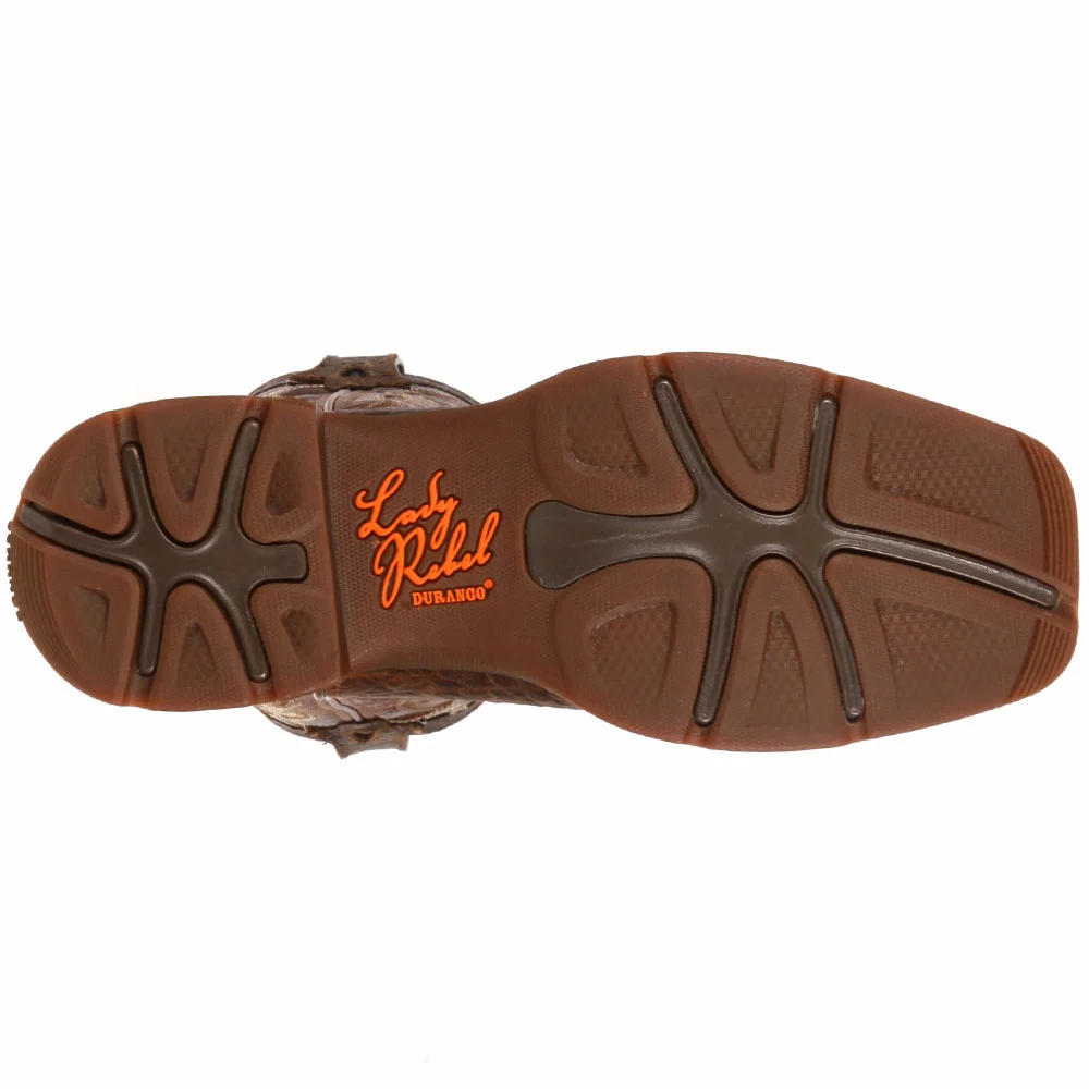 Durango Boots Durango Lady Rebel Sunset Brown Womens Safety Toe Work Boots Dark Brown Sunset Brown 4 Durango Boots Durango Lady Rebel Sunset Brown Womens Safety Toe Work Boots Dark Brown Sunset Brown - Image 4