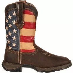 Durango Boots Durango Lady Rebel Patriotic Womens Western Boots Brown Union Flag