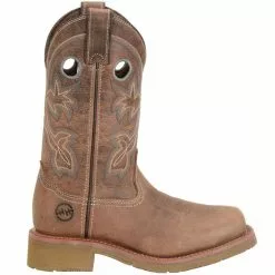 Double H Haddie Non-Safety Toe Work Boots - Womens Light Brown