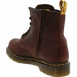 Dr. Martens Maple Zip Safety Toe Work Boots - Womens Brown 6 Dr. Martens Maple Zip Safety Toe Work Boots - Womens Brown -Rogan‘s Shoes shop DM R24620 BRN3