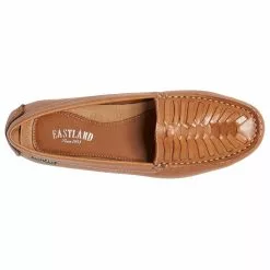 Eastland Debora Slip On Casual Shoes - Womens Camel -Rogan‘s Shoes shop EA 2131 06M TAN4