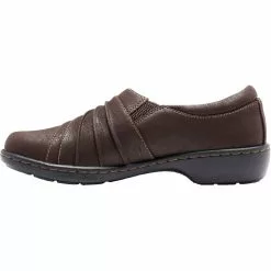 Eastland Piper Slip On Casual Shoes - Womens Brown -Rogan‘s Shoes shop EA 215601 BRN3