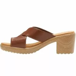 Eastland Liza Sandals - Womens Tan -Rogan‘s Shoes shop EA 2283 01 TAN3