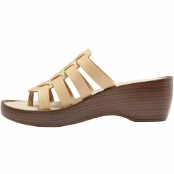 Eastland Topaz Flip Flops - Womens Beige -Rogan‘s Shoes shop EA 3020 04M BEI3