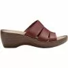 Eastland June Sandals - Womens Dark Walnut